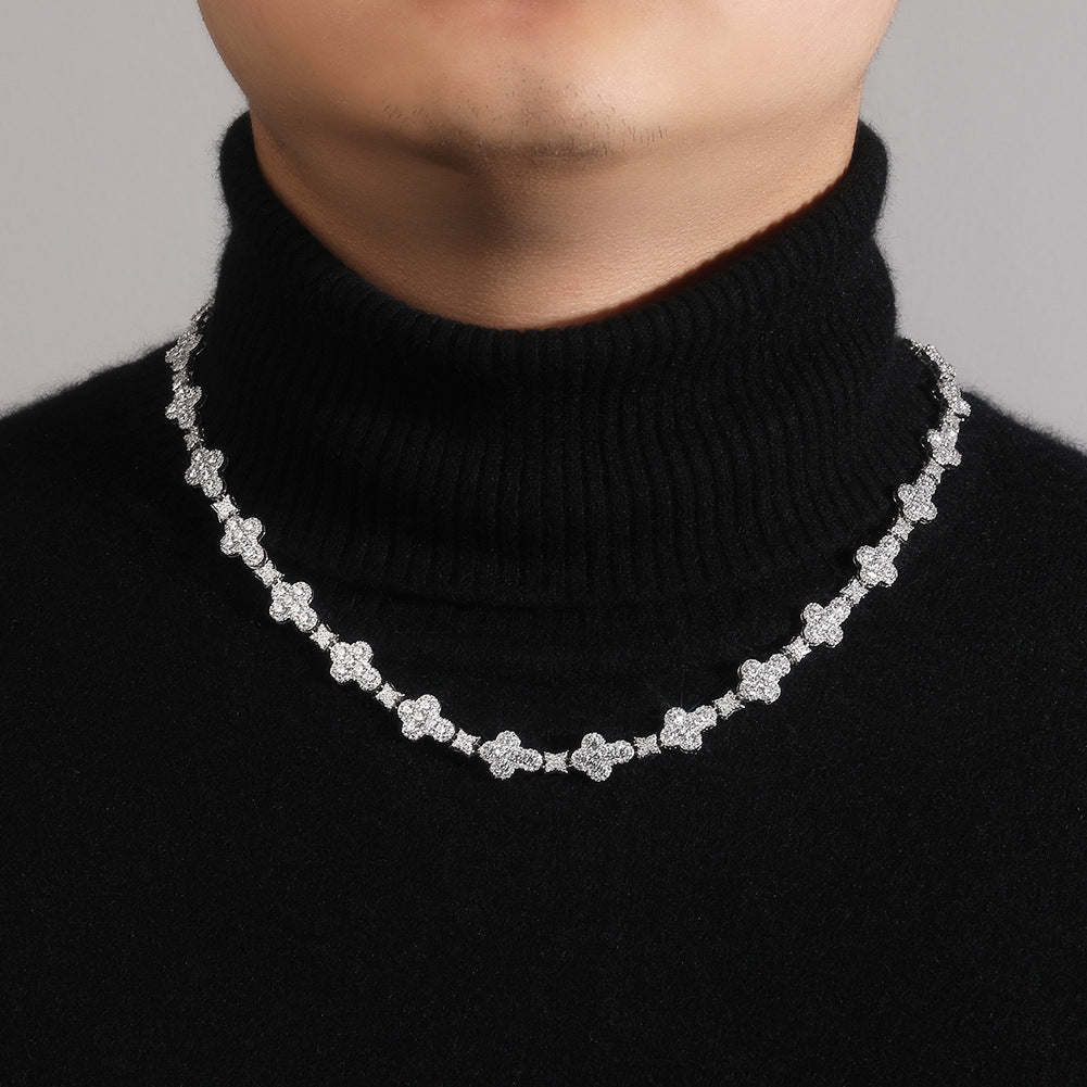Cross Link Tennis Chain
