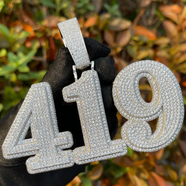 CUSTOM NUMBER PENDANT