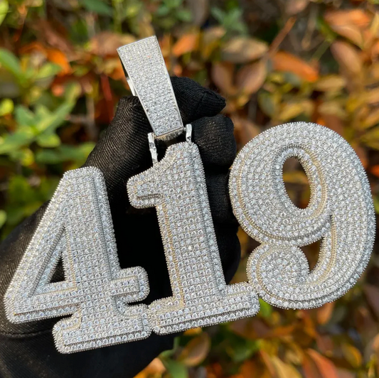 CUSTOM NUMBER PENDANT