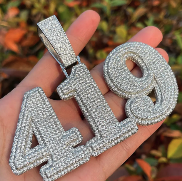 CUSTOM NUMBER PENDANT