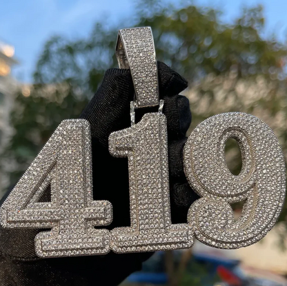 CUSTOM NUMBER PENDANT