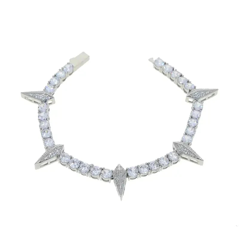 FRZN™ Panther Bracelet - White Gold